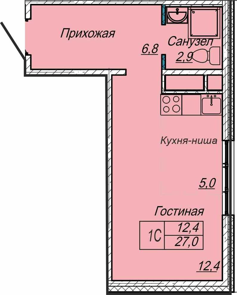 Шерегеш, дом № 3: планировки - СДС-Финанс. Сайт застройщика